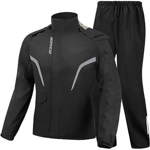 MOTOSİKLET YAĞMURLUK TAKIM SCOYCO - SİYAH - XXXXL BEDEN