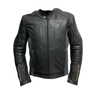 Venom D2 Racing Deri Motosiklet Montu Siyah - XL Beden