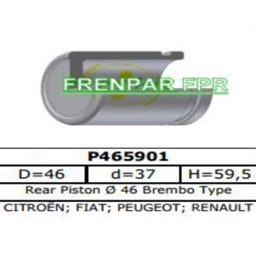Fren Kaliper Pistonu Citroen Jumper 02-, Fiat Ducato 02-, Peugeot Boxer