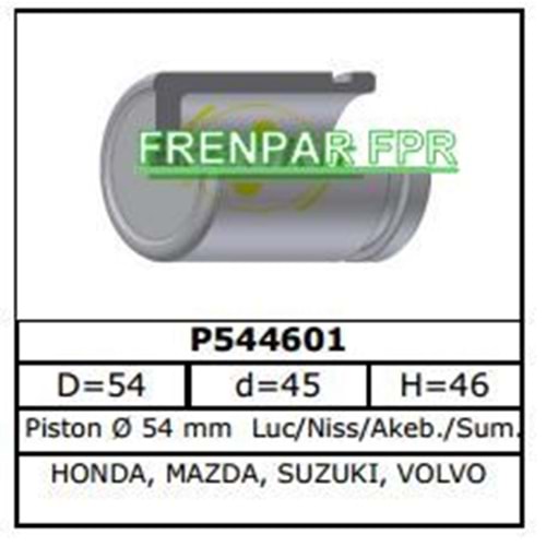 Fren Kaliper Pistonu Ön Honda, Suzuki
