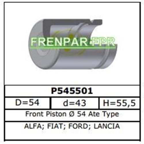 Fren Kaliper Pistonu Ön Alfa Romeo, Fiat, Ford