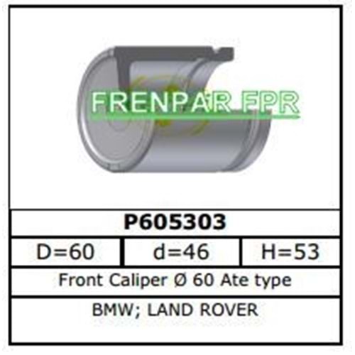 Fren Kaliper Pistonu Ön Bmw E36, E34, E39, E32, E38, E53