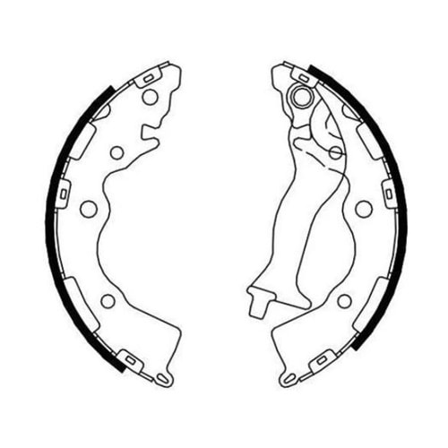 Kampana Balata Hyundai Accent 06>-Kia Rio - Bosch