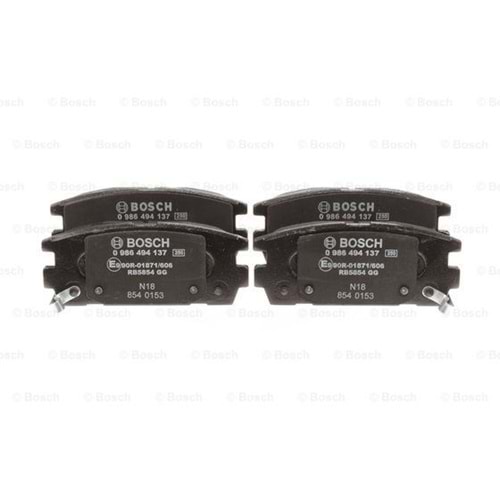 Disk Balata Hyundai Terracan Arka - Bosch