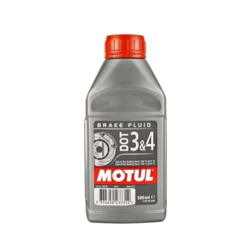MOTUL FREN HİDROLİK YAĞI DOT 3 & 4 0.5 LT