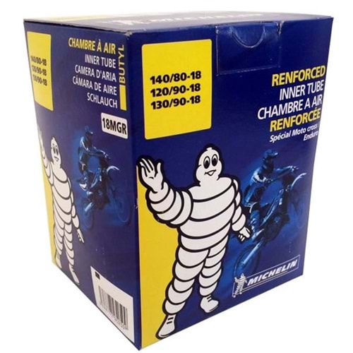 ŞAMYEL 140/80-18, 120/90-18, 130/90-18 MICHELIN İÇ LASTİK
