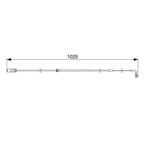 Fren Balata İkaz Fişi Arka Bmw E Serisi - Bosch