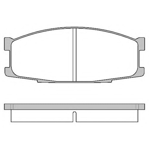 Disk Balata Mitsubishi Canter Fe 449 91-97 Ön - REMSA