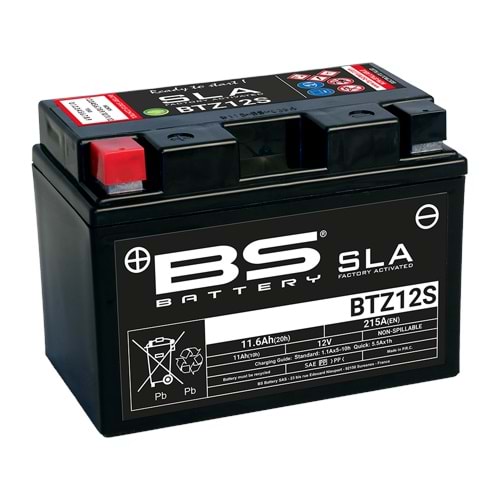 BS BTZ12S-SLA (YTZ12S-SLA) 12V-11 AMPER BAKIMSIZ AKÜ