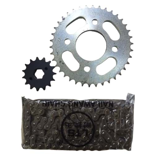 Zincir Dişli Set Rks 125 Cc 200 Cc Arası