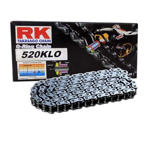 520 Klo 106L Bakla Rk O-Ring Li Klo Zincir Cbf 250 Twister, Crf 250 L, Xr 250, Klx 250 83-95, Xr 250 - Rk