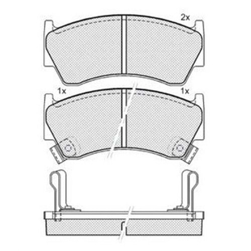 Disk Balata Nissan Almera I Ön - REMSA