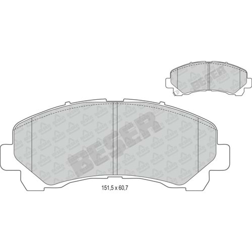 Disk Balata Isuzu D-MAX 2.5 D - 2.5 DITD - 3.0 D Ön -