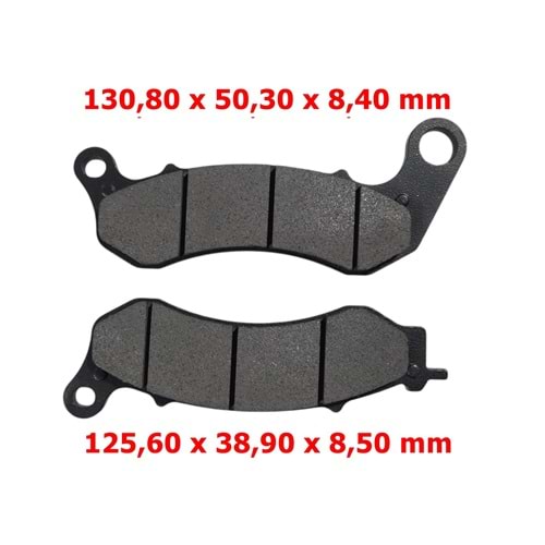 FREN DİSK BALATASI ÖN (E5) CF MOTO NK 250 OEM