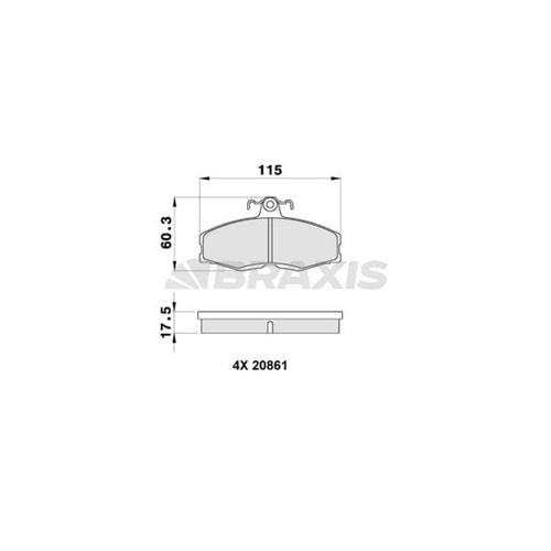 Disk Balata Skoda Favorit 136 1.3 Ön