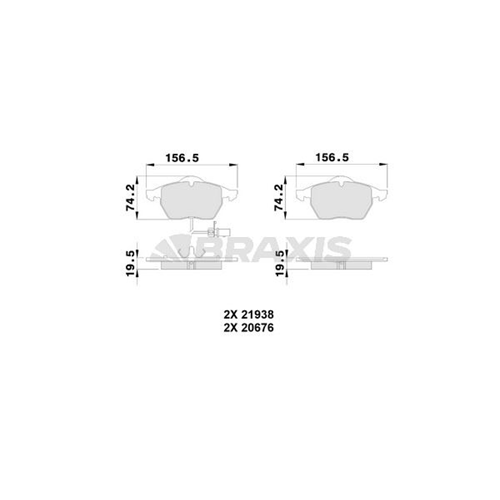 Disk Balata Audi, Seat, Skoda