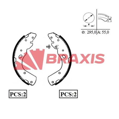 Kampana Balata Nissan Navara, Ford Rancer, Mazda B2500, B2200 98-06 ***