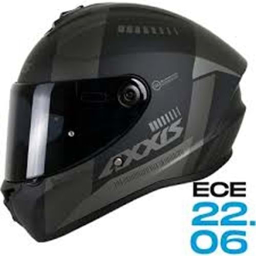 Axxis Draken S MP4 B1 Mat Siyah Kask