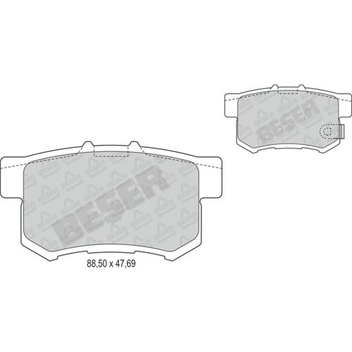 Disk Balata Honda Civic, Rover 600, Suzuki SX4, Swift Arka