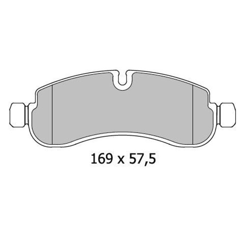 Disk Balata Renault Master IV Arka