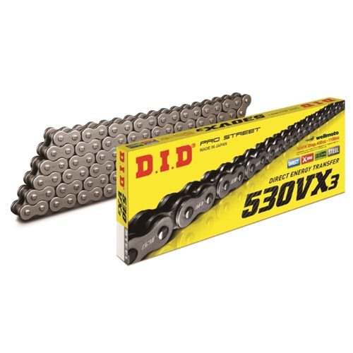 D.I.D 530VX3 ÇELİK X-RİNG ZİNCİR 120