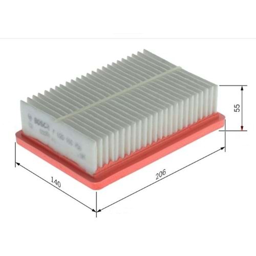Hava Filtresi Renault Clio, Taliant, Dacia Logan, Sandero