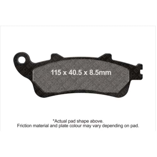 EBC Fren Balatası Yarı Yinterli Ön FA261V Honda CBR 1100 XX