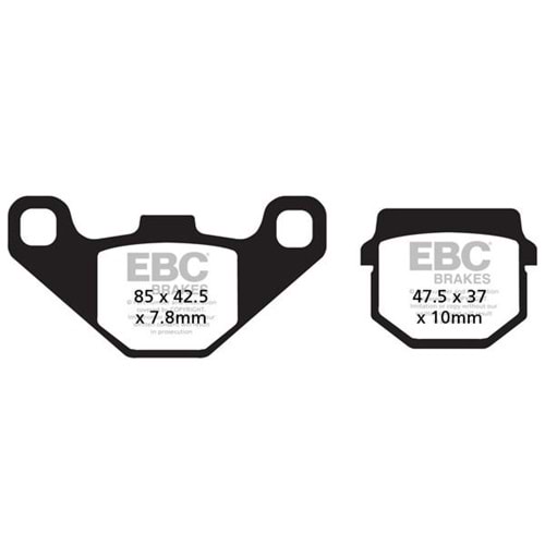 EBC FA083-2TT KARBON BALATA ÖN SUZUKI AN 125, APRILIA SCARABEO 50, ATV
