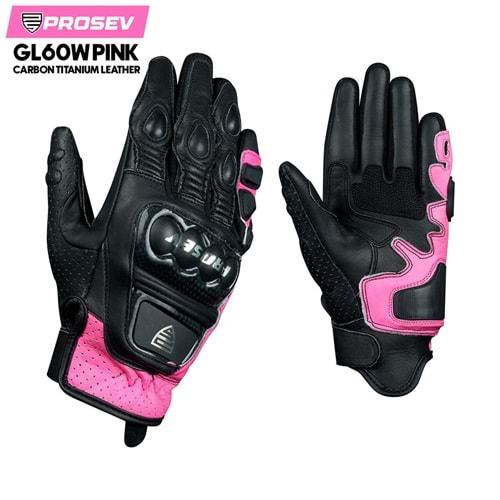 Prosev GL60W Motosiklet Eldiveni Kadın Dört Mevsim