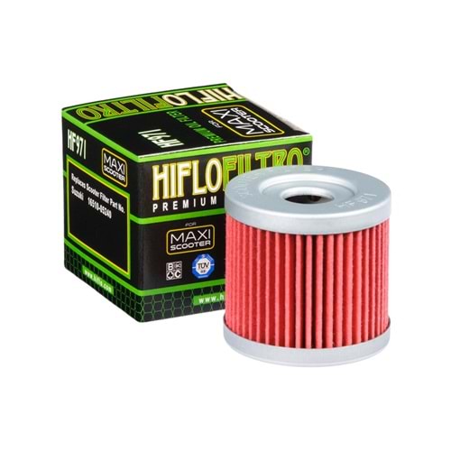 HIFLO HF971 YAĞ FİLTRESİ GV250, GT250, RKS, RMG, TWS, AN400 BURGMAN