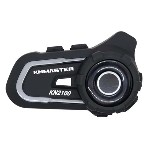 Knmaster KN2100 Motosiklet Kask İnterkom Bluetooth Kulaklık Seti Nardo Gri