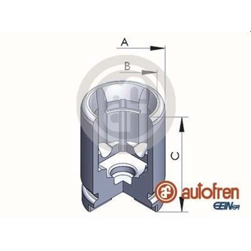 Fren Kaliper Pistonu Arka Honda Accord, Civic, Rover