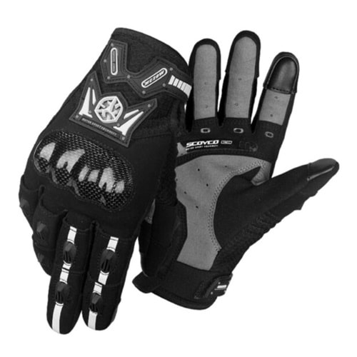 MOTOSİKLET ELDİVENİ KADIN YAZLIK CARBON - MC20W - SCOYCO