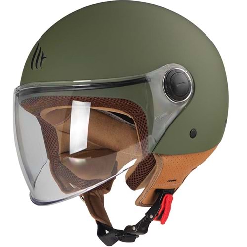 Kask Mt OF501B Jet Street S Solıd Matt Green