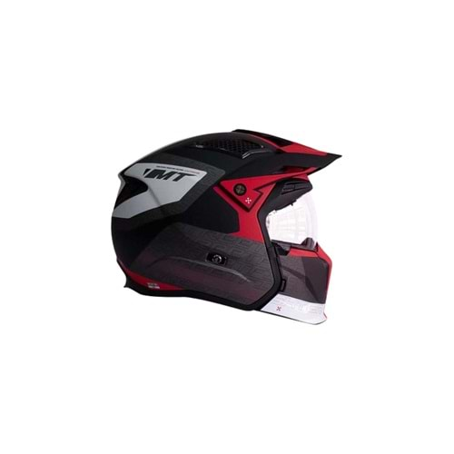 Kask Mt Street Fıghter Sv Totem B15 Mat İnci Kırmızı