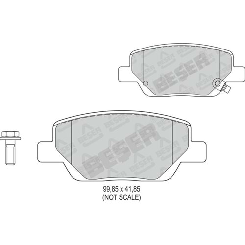Disk Balata Fiat Egea Sedan, STATİON Arka