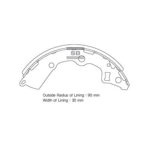 Kampana Balata Arka Kia Picanto 04-11