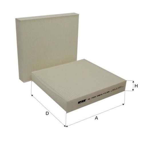 Polen Filtresi Renault, Nissan, Dacia, Jeep Compass