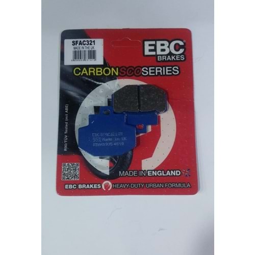 EBC SFAC321 FREN BALATASI ARKA CARBON VESPA GTS 250, GTS 300