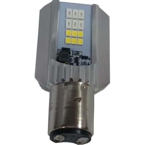LED FAR AMPUL BOSCH TİPİ 12V 35*35 ÇAKARLI 3 FOKSİYONLU