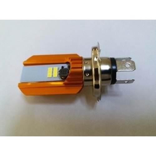 LED FAR AMPUL H4 TİPİ ÇAKARLI 3 FONKSİYONLU