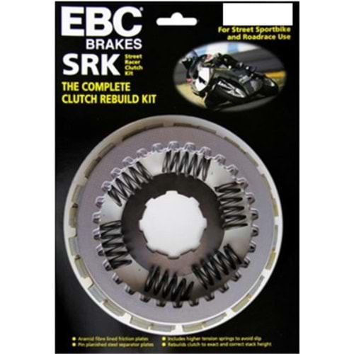 EBC SRK062 KEVLAR DEBRİYAJ BALATASI +SAC+YAY KİTİ HONDA NC 700, NC 750, NT 700, XL 700