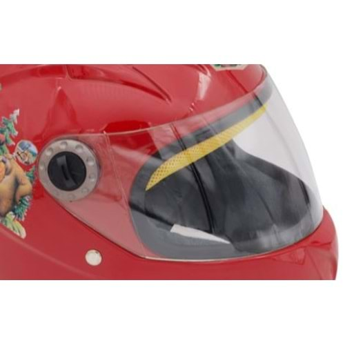 Prohelmets Sy118 Uyumlu Çocuk Kask Camı Şeffaf