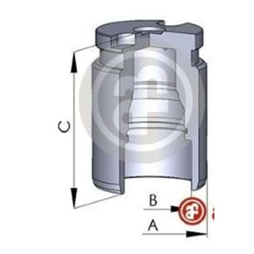 Fren Kaliper Pistonu Arka Mitsubishi, Hyundai, Kia, Nissan, Bmw, Honda