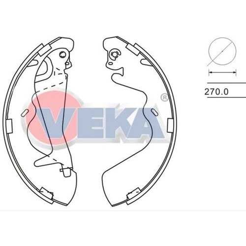 KampAna Balata Hyundai Starex min 93>, Galloper II - VEKa