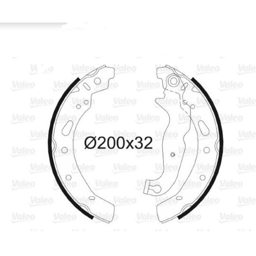 KampAna Balata Ford Fiesta VI, Ka 14>, Mazda 2 07-15 Arka - WAGEN