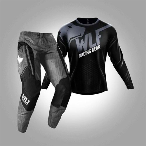 MOTOCROS & ENDURO TAKIM-PANTOLON JERSEY WLF RACING X-AIR