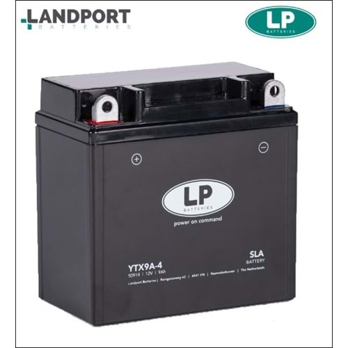 LP YTX9A-SLA 12V-9 AMPER BAKIMSIZ AKÜ