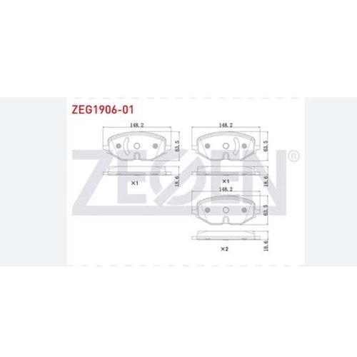 Disk Balata Vw Golf VIII, Seat Leon, Skoda Oktavia Fişli Ön -