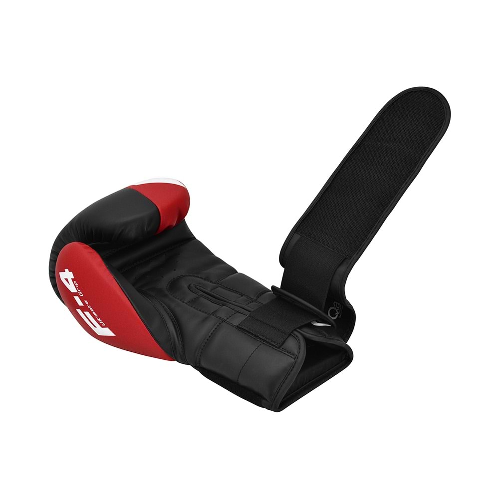 RDX REX F4 BOKS ELDİVENİ - KIRMIZI/SİYAH - 12 OZ